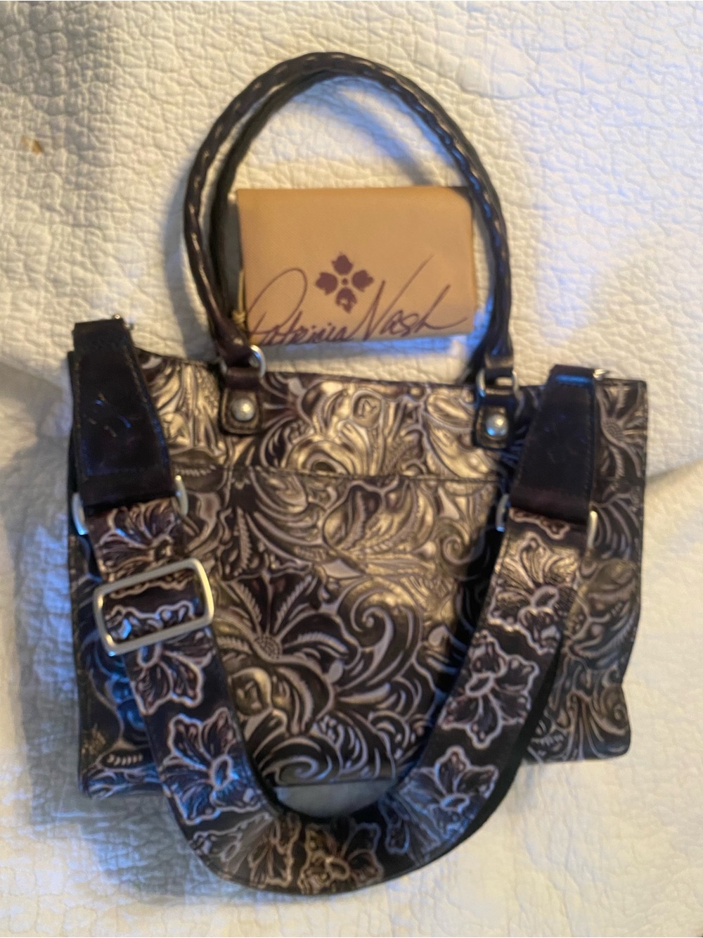 🖤🩶🖤-Zancona-Black & Grey bag & matching adjustable to 60” guitar strap.